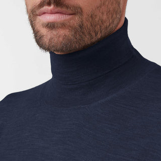 Maglia Dolcevita in Lana, Seta e Cashemere