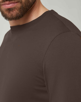 Cotton Crewneck T-Shirt <tc>Giza</tc> m/L