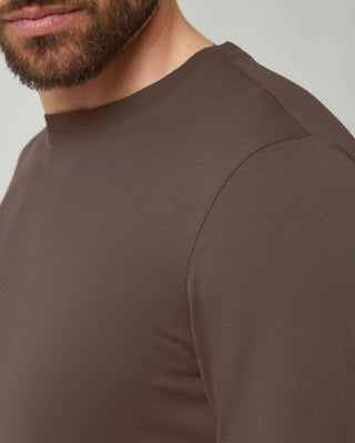 Cotton Crewneck T-Shirt <tc>Giza</tc> m/L