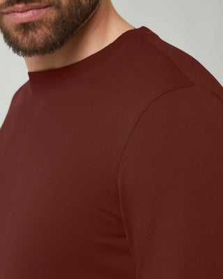 Cotton Crewneck T-Shirt <tc>Giza</tc> m/L