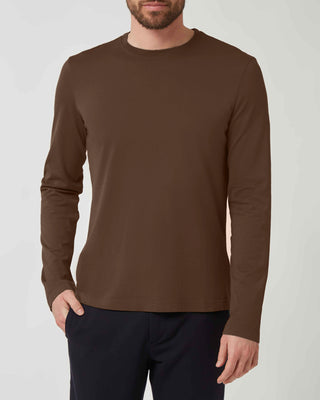 Cotton Crewneck T-Shirt <tc>Giza</tc> m/L