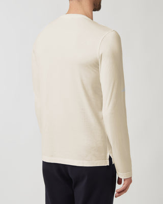 Cotton Crewneck T-Shirt <tc>Giza</tc> m/L