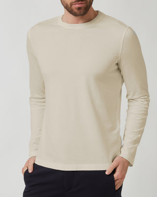 Cotton Crewneck T-Shirt <tc>Giza</tc> m/L