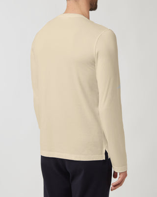 Cotton Crewneck T-Shirt <tc>Giza</tc> m/L