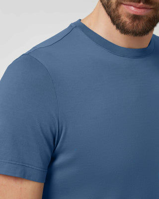 Cotton Crewneck T-Shirt <tc>Giza</tc>