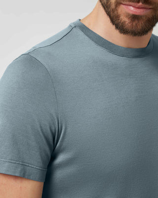Cotton Crewneck T-Shirt <tc>Giza</tc>