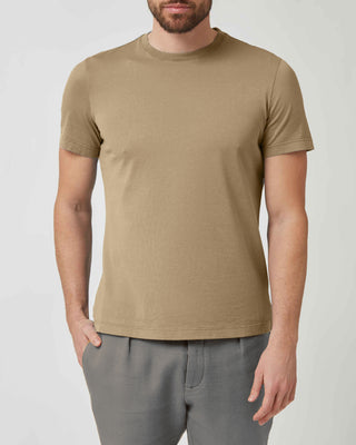 Cotton Crewneck T-Shirt <tc>Giza</tc>