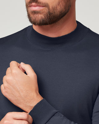Cotton Mock Neck <tc>Giza</tc>