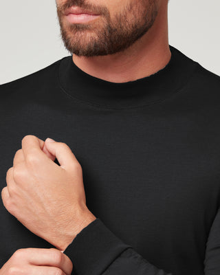 Cotton Mock Neck <tc>Giza</tc>