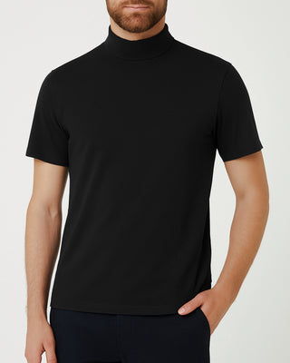 Cotton turtleneck <tc>Giza</tc> short sleeve