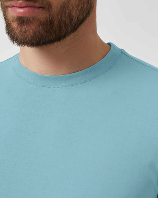 Cotton Crewneck T-Shirt <tc>ARTIC</tc>