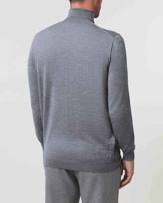 Silk and cashmere turtleneck jersey