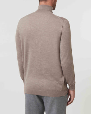 Silk and cashmere turtleneck jersey