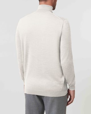 Silk and cashmere turtleneck jersey