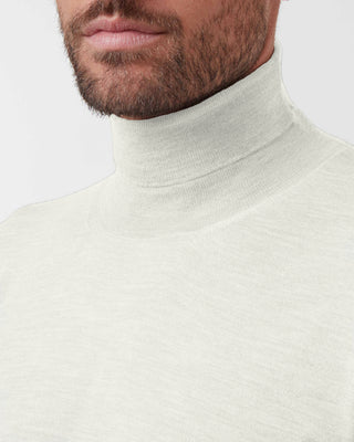 Silk and cashmere turtleneck jersey