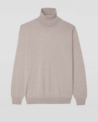 Silk and cashmere turtleneck jersey