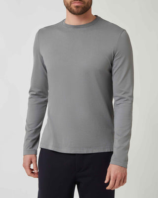 Cotton Crewneck T-Shirt <tc>Giza</tc> m/L