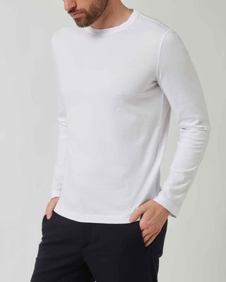 Cotton Crewneck T-Shirt <tc>Giza</tc> m/L