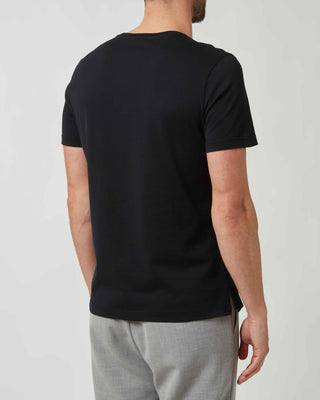 Cotton V-Neck T-Shirt <tc>Giza</tc>