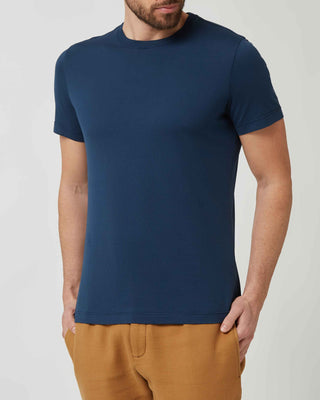 Cotton Crewneck T-Shirt <tc>Giza</tc>