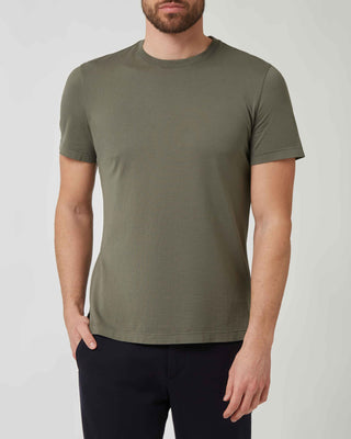 Cotton Crewneck T-Shirt <tc>Giza</tc>