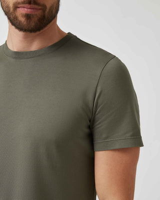 Cotton Crewneck T-Shirt <tc>Giza</tc>