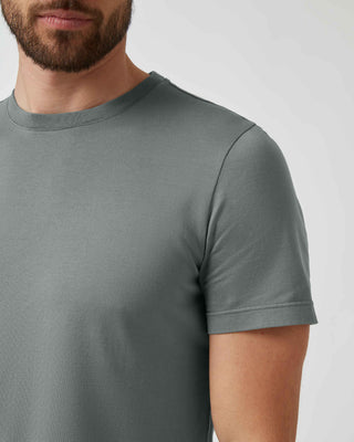 Cotton Crewneck T-Shirt <tc>Giza</tc>