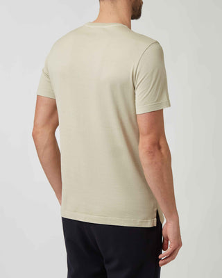 Cotton Crewneck T-Shirt <tc>Giza</tc>