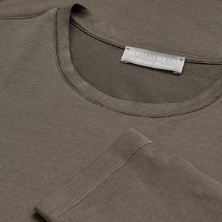 Cotton Crewneck T-Shirt <tc>Makò</tc> m/L