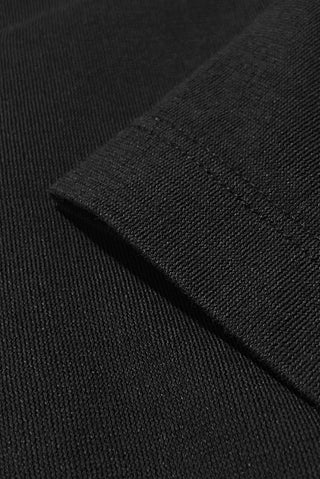 Vopima V cotton neckline t-shirt