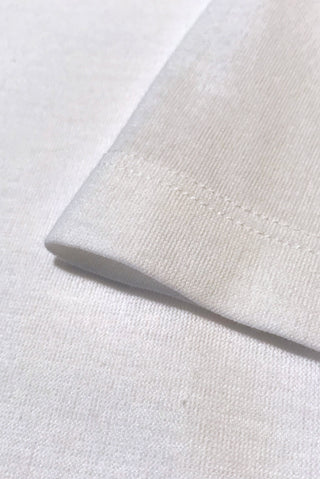 Vopima V cotton neckline t-shirt